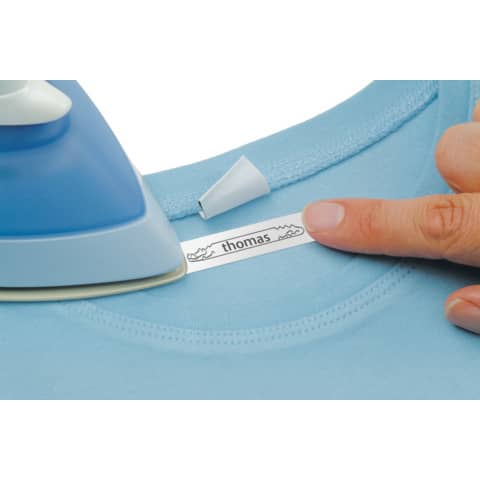 Nastro per etichettatrici Dymo LetraTag plastica 12 mm x 4 m nero/trasparente S0721530